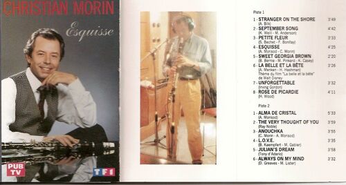 K7 Cassette Esquisse Christian Morin