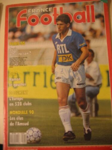 France Football  N° 2268 : Football - Psg - Susic - Championnat Italien En Couleurs - Gros Reportage Sur Marseille Avant Brondby