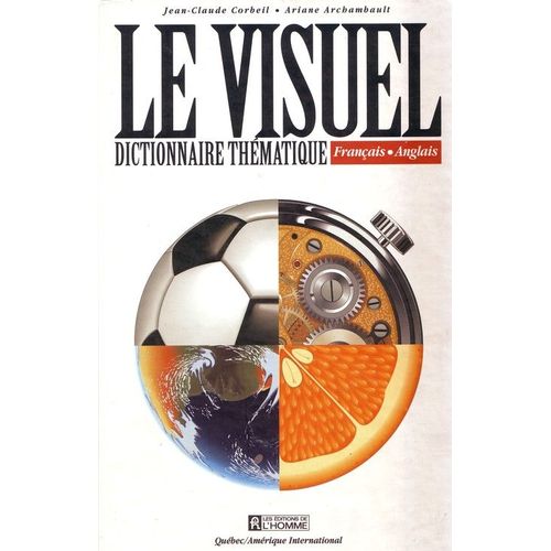 Le Visuel Francais Anglais Dictionnaire Thematique
