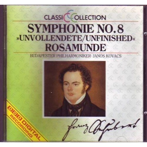 Franz Schubert - Symphonie N 8 H Moll - In B Minor D 759 - Die Unvollendete / Unifinished - Rosamunde D 797 Op 26 - Musik Zum Schauspiel - Incidental Music