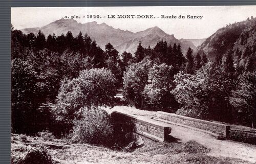 Carte Postale Du Mont-Dore (Puy De Dôme) Route Du Sancy (Réf.1520)