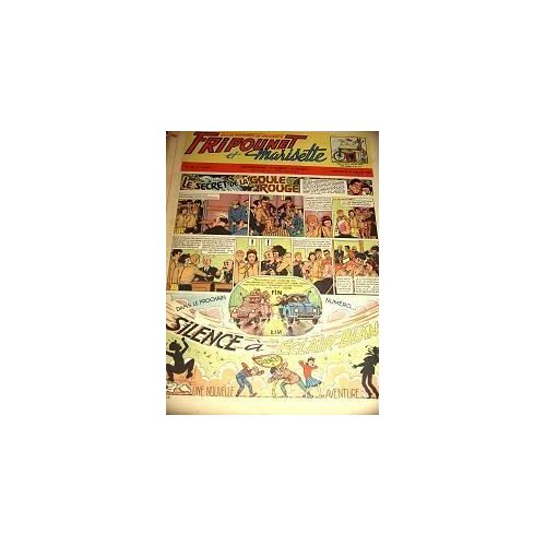 Fripounet Et Marisette N°29 Du 21 Juillet 1957  N° 29 : Le Secret De La Goule Rouge