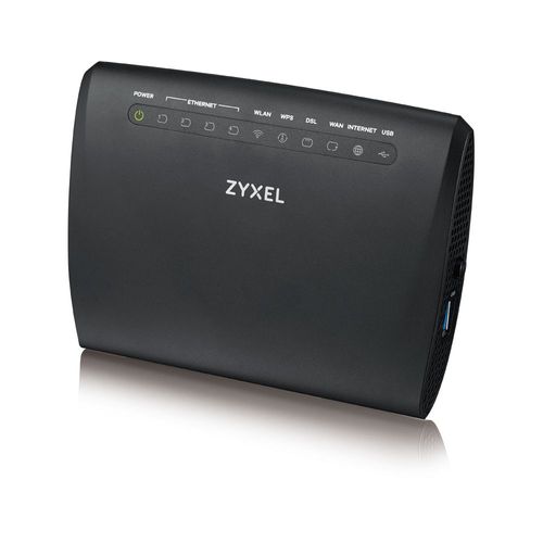 Zyxel VMG3312-T20A - - routeur sans fil - - modem ADSL commutateur 4 ports - 1GbE - Wi-Fi - 2,4 Ghz