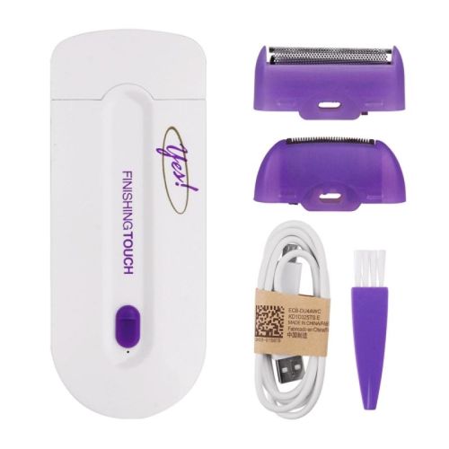 Yes Finishing Touch Femmes Induction Rechargeable Épilateur infrarouge Épilation Appareil Defeatherer(Prise Europe)