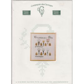 Fiche Compagnie Des Ouvrages : Ciseaux Et Dés