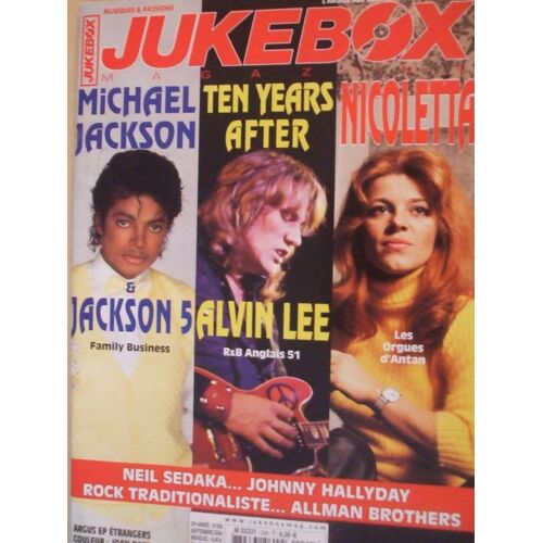 Jukebox Magazine  N° 208 : Michael Jackson.Nicoletta.