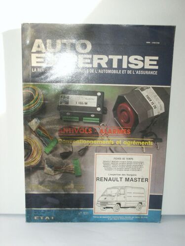 Auto Expertise  N° 131 : L'expertise Des Fourgons Renault Master