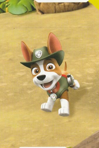 N° 96 - Stickers Image Panini Vignette - La Pat Patrouille En Mission - 2017