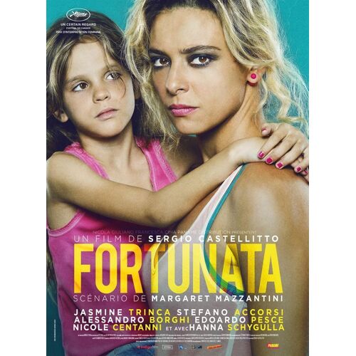 Fortunata - Véritable Affiche De Cinéma Pliée - Format 120x160 Cm - De Sergio Castellitto Avec Jasmine Trinca, Stefano Accorsi, Alessandro Borghi - 2018