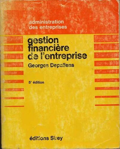 Gestion Financière De L'entreprise