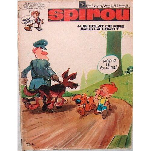 Spirou  N° 1704 : Un Éclat De Rire Avec La Ford T