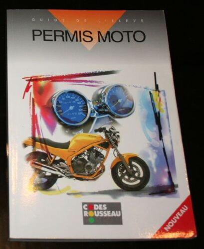 Permis Moto Guide De L'élève