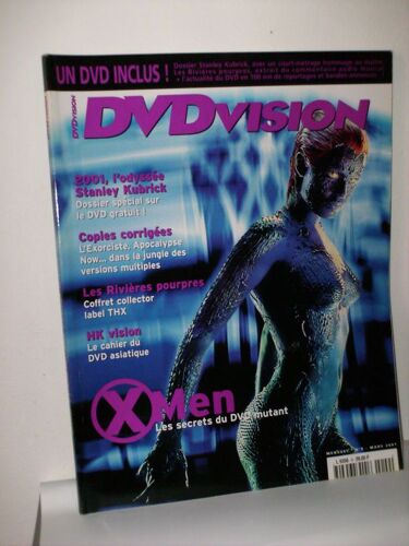 Dvdvision  N° 9 : Xmen Les Secrets Du Dvd Mutant
