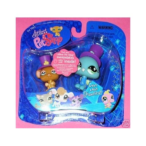 Figurine Petshop Paon Numéro 1719 - Occasion - Pour Collection Ou Jouet