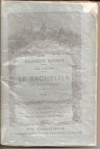 Le Bachelier De Salamanque  En 2 Tomes