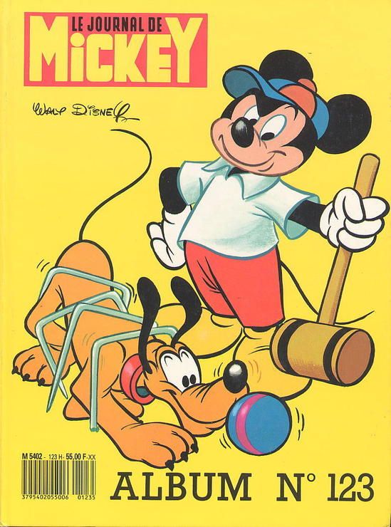 Le Journal De Mickey Album N° 123