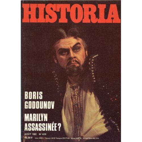 Historia N° 429 : Boris Godounov / Marilyn Assassinée ?