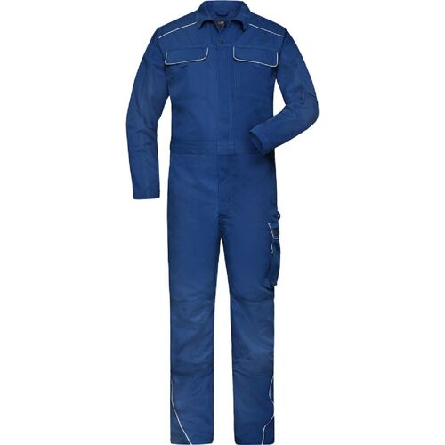 Combinaison De Travail Homme - Jn887 - Bleu Roi Foncé
