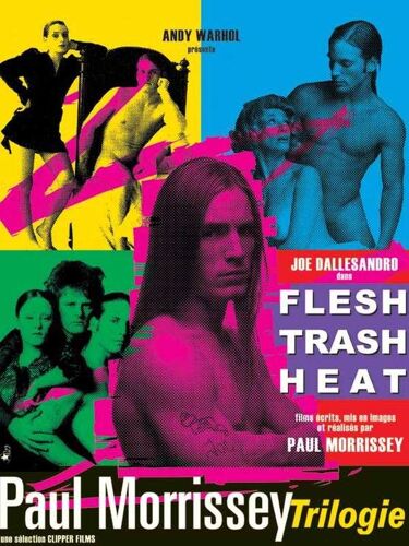 Paul Morrissey Trilogie - Affiche De Cinema - Format 120x160 Cm