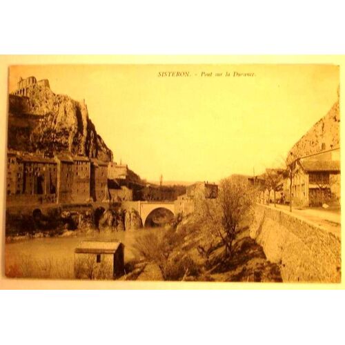 Carte Postale Semi Moderne Sisteron Pont Sur La Durance