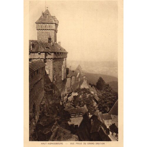 Carte Postale Ancienne - Haut-Koenigsbourg - Vue Prise Du Grand Bastion