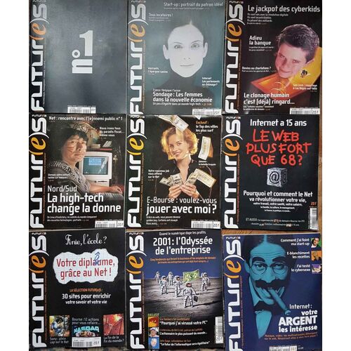 Intégrale Des Neuf Numéros De La Revue Futur(E)S Vivez Le Changement - Agefi Groupe - Novembre 2000 À Octobre 2001