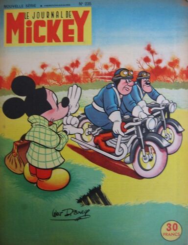 Le Journal De Mickey  N° 235 : Nouvelle Serie