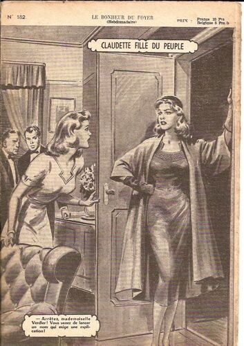 Claudette Fille Du Peuple  N° 182