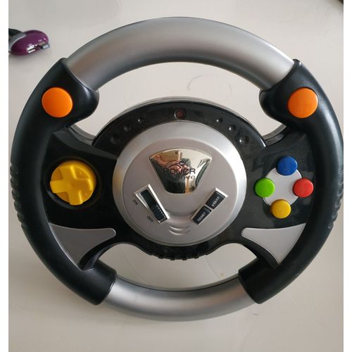 Volant Pour Nintendo Wii Ergonomique Racing Pro Tecmobility Avec Retour Assisté Et Fixation Ventouse