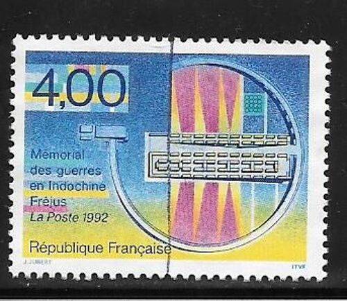 Timbre De 1993,N°2791 Mémorial Des Guerres En Indochine(Nécropole De Fréjus).