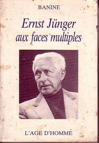 Ernst Junger Aux Faces Multiples