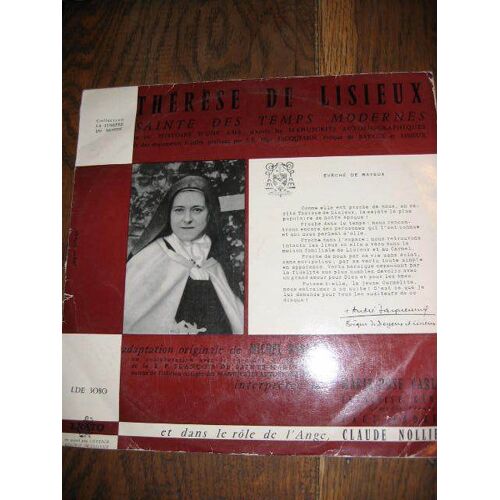 Therese De Lisieux (Textes M Bernard D'apres Les Manuscrits Autobiographique Et Documents Inedits)