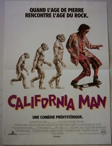 California Man / Brendan Fraser - Affiche Originale Cinéma 1993