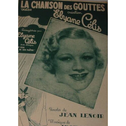 La Chanson Des Gouttes (Valse) 1938
