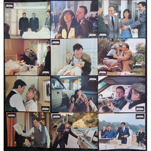 Boulevard Des Assassins Film 1982 R?alisation B. Toioulong Avec Jean-Louis Trintignant, Marie-France Pisier, Victor Lanoux, St?phane Audran - Jeu De 12 Photos Originales D'exploitation De Cin?ma
