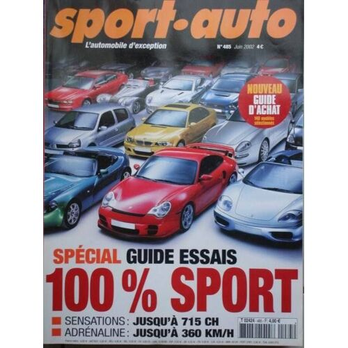 Sport Auto  N° 485 : Spécial Guide Essais 100% Sport