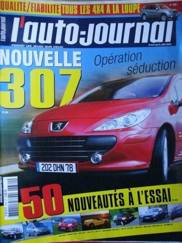 L'auto-Journal  N° 674 : Nouvelle 307 Operation Seduction