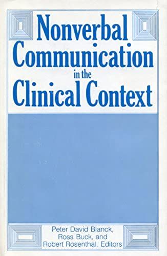 Nonverbal Communication In The Clinical Context