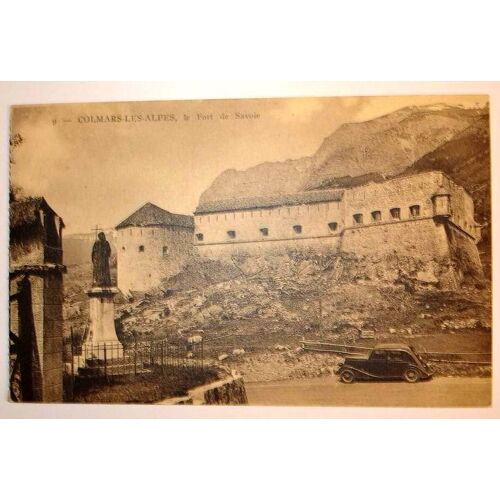 Carte Postale Semi Moderne Alpes Maritimes Colmars Les Alpes Le Fort De Savoie