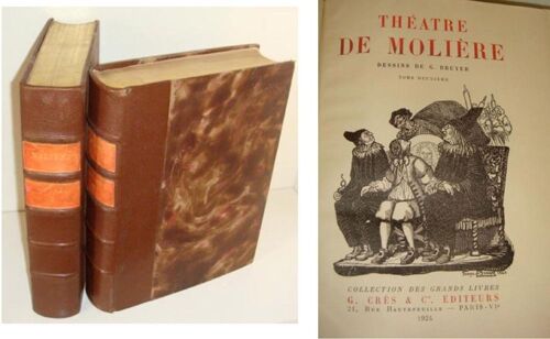 Oeuvres (Theatre) De Moliere. Dessins De G. Bruyer