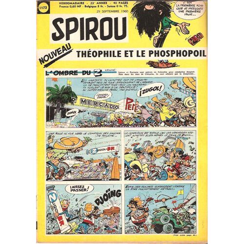 Spirou N°1172 Du 29-09-1960
