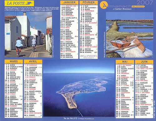 Almanach Des Ptt 2007