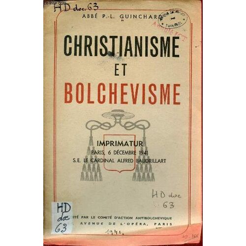 Christianisme Et Bolchevisme.
