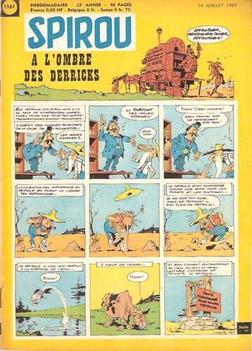 Spirou N° 1161 : A L'ombre Des Derricks