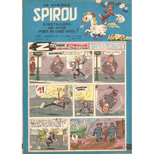 Spirou Magazine N° 1101 : Le Cirque Spirou