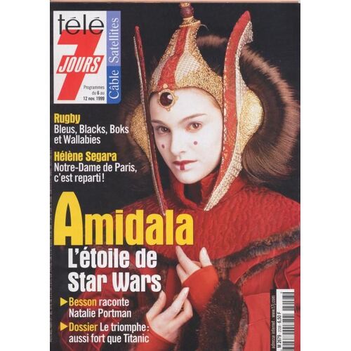 Télé 7 Jours / 01-11-1999  N° 2058 : Natalie Portman (3p) - Veronique Sanson (3p) - Hélène Ségara (1,5p) - Demi Moore (1,5p) - Jean Marie Périer (3p) - Charlotte Kady (1,5p)