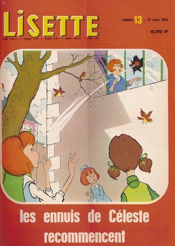 Lisette  N° 13 : Lisette N°  13 Du 27mars 1966