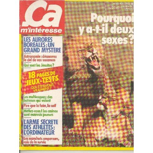 Ca M'interesse  N° 42 : Pourquoi Y A-T-Il Deux Sexes ?