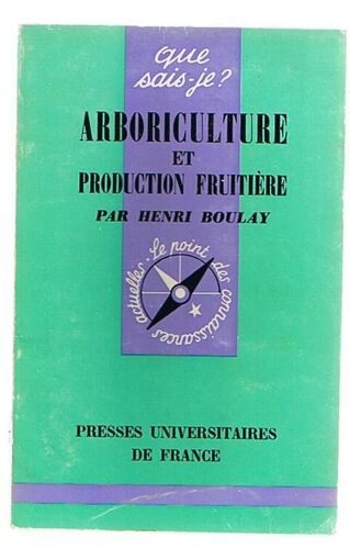 Arboriculture Et Production Fruitiere