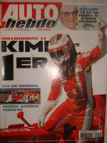 Auto Hebdo N° 1589 : Melbourne F1 : Kimi 1er